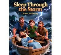 Sleep Through the Storm: A Bedtime Bible Story for Kids About Jesus and Peace