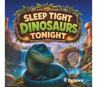 Sleep Tight Dinosaurs Tonight: A Magical Bedtime Journey Through A World Where Friendly Dinosaurs Dream Beneath the Stars (Sleep Tight Tonight)