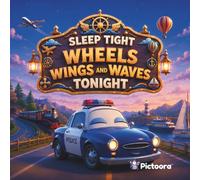 Sleep Tight Wheels Wings And Waves Tonight: A Magical Bedtime Story Across Roads Railways Airports Harbors And The Wonderful World Of Transportation For Babies Toddlers And Kids (Sleep Tight Tonight)