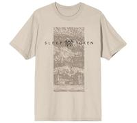 Sleep Token 2025 Album Hombre Camiseta Crudo L 100% algodón Vorne Bedruckt Regular