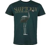 Sleep Token Even In Arcadia Hombre Camiseta Verde 100% algodón Regular