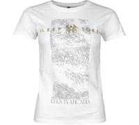 Sleep Token Even In Arcadia Mujer Camiseta Blanco 100% algodón Regular