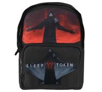 Sleep Token - Mini mochila con diseño de buque de luz roja, Negro -, S, Mini mochila