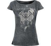 Sleep Token Take Me Back Mujer Camiseta Negro/Gris L 100% algodón Ancho