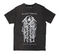 Sleep Token Tomb Sigil Limited Edition 999 Only Premium Wash - Camiseta, gris oscuro, L