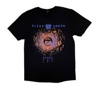 Sleep Token Vortex Eye Band - Camiseta con logotipo, Negro -, Large