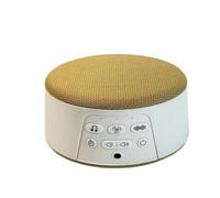 Sleep White Noise Machine, mini máquina de sonido compacta no buclea portátil, con 26 sonidos de fidelidad, para dormir más profundamente, temporizador y desvanecimiento, para dormir (blanco)