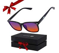 Sleep ZM 99.9% de bloqueo de luz azul naranja para computadora, TV, uso de juegos, mejora la calidad del sueño al producir naturalmente melatonina para mujeres y hombres