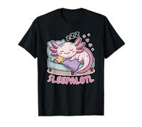 Sleepalotl, Cute Axolotl Sleeping Camiseta