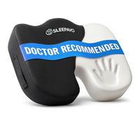 Sleepavo Cojín para Silla de Oficina, cojín de Asiento para Alivio del Dolor de coxis, Almohada para coxis, ciática y Dolor de Espalda Baja, Almohadilla ortopédica para Apoyo Lumbar en Escritorio de