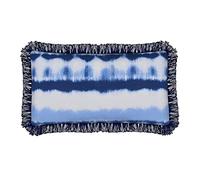 Sleepdown Cojín de algodón Decorativo Suave para decoración del hogar, sofá, Dormitorio y Coche, 35 x 50 cm, Color Azul