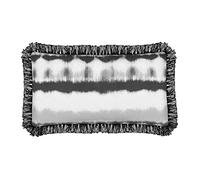 Sleepdown Cojín de algodón Decorativo Suave para decoración del hogar, sofá, Dormitorio y Coche, 35 x 50 cm, Color Negro