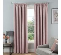 Sleepdown Cortinas Opacas con Forro térmico para Dormitorio y Sala de Estar, 2 Paneles