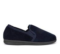 Sleepers - Pantuflas de Velour Wilson Slip-on para Hombre (48 EU) (Marino)