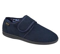 Sleepers - Pantuflas Johnny Cierre Adhesivo, Entrada por Deslice para Hombre (48 EU) (Marino)