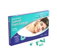 Sleepeze Remedies Tapones Oidos Espuma Ruido Dormir, 38 dB, 60 Pares Súper Suave Cómodo Ear plugs for Sleeping, Protección Auditiva, Tapones Oidos Cancelacion de Ruido, Natación, Ronquidos, Conciertos
