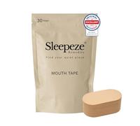 Sleepeze Remedies tiras bucales para dormir, Paquete de 30 beige, Probado clínicamente para la piel, Esparadrapo, Antironquidos, Cintas bucales para dormir, Mouth tape, Mouth tape for sleeping