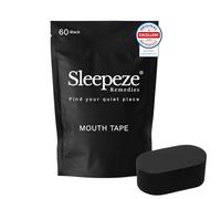Sleepeze Remedies tiras bucales para dormir, Paquete de 60 negros, Probado clínicamente para la piel, Esparadrapo, Antironquidos, Cintas bucales para dormir, Mouth tape, Mouth tape for sleeping