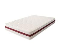 sleepful® Colchón Viscogel Aloe 3-D Air - Firmeza Media, Núcleo HR de Alta Densidad, Tejido Aloe Vera, Gran Transpirabilidad y Resistencia - Altura 21 cm, 90x190 cm