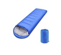 Sleeping Bag Single Person 3-4 Season Adult Child Envelope Style Easy to Carry Lightweight & Waterproof & Warm for Camping & Outdoors in