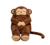 Sleeping Bag - Velvet, Monkey Plush Sleeping Bag, Soft Washable Blanket | Cute Camping Travel Overnight Home Use, Sleep Bags For Travel Hotel Camping Dorm Women Men