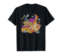 Sleeping Beauty Retro Movie Poster Camiseta