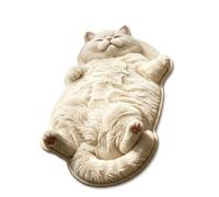 Sleeping Cat Rug Floor Mat, Large Carpet Cartoon Mats，J：60*90cm | Soft Faux Cashmere, Non-Slip Dotted Backing, Machine Washable, Cute Animal Area Rugs Gift for Bedside Entryway Bathroom