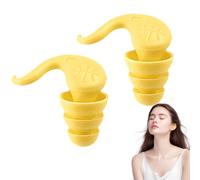 Sleeping Ear Plugs - 3 cm Horn Shape Silicone Cancelling | Waterproof Reusable Earplugs for Workshop Office Nap | Physical Sound Insulation Swim Protection | 27 dB 5 opciones de color