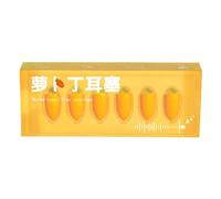 Sleeping ear Plugs, Noise Reduction Earbuds, 1.02 x 0.43 in Portable Soft Reutilizable Design, Waterproof Hearing Protection for Women, Men, Sleeping, Loud Music, Travel Use