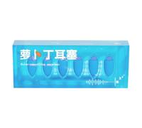 Sleeping Ear Plugs, Noise Reduction Earbuds, 1.02x0.43x0.43 inches Soft Sound Blocking Hearing Protection, 6 Pieces Earplugs for Sleeping Concert Travel Snoring, Men Women