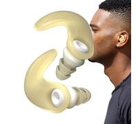Sleeping Ear Plugs - Student Study Ear Plugs | Hearing Protection Ear Buds | Tapones para los oídos con aislamiento de ruido de silicona impermeable | Oval-Designed for Work, Travel