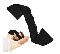 Sleeping Eye Cover, Light Blocking Face Patch, Soothing Microbead Fill, Eye Shield with Strap for Hotel, Nap, tren, camping, Travel Rest, Kids, Adult, Home Use, 27,56 pulgadas