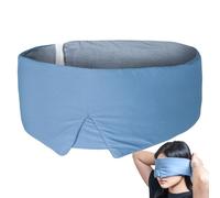Sleeping Eye Mask - Sleep Aid Mask, Premium Eye Shield | Espuma de memoria contorneada, correa suave ajustable con comodidad para avión de dormitorio para acampar meditación para tomar el yoga