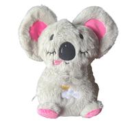 Sleeping Koala Plush Breathing, Soothing Stuffed Animal with Musical Lights