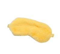 Sleeping Mask Blindfold Soft Plush Eye Masks Cute Love Cloud Cover Eyepatch Nap Health(Yellow)
