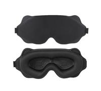 Sleeping Mask Block out Light Sleep For Eyes Soft Aid Eye For Travel Eyeshade Night Breathable Slaapmasker(Black MY004)
