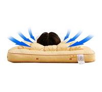 Sleeping Pillow - Soft Down Filling Head Rest | Polyester Fiber Neck Support Bed Pillow 48x74x15cm, 1200g Comfortable Cushion for Home Apartment Dormitory Bedroom Nursery Side or Back Sleepers