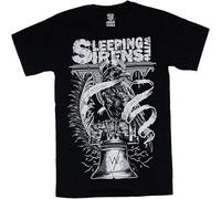 Sleeping with Sirens You Gotta Fall Men's T-Shirt Unisex tee Clothing Black XL