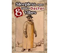 Sleepless Nights & Future Doctor Vibes: Funny Medical School Lined Notebook, Plague Doctor Journal for Med Students, Pre-Med Appreciation Gift (6x9 inches, 120 Pages)