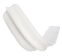 sleepling Cama Doble Puente/Amor Puente 25 X 200 cm con frottee, Color Blanco