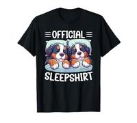 Sleepshirt oficial Bernese Mountain Dog Lazy Napping Funny Camiseta
