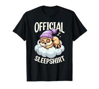 Sleepshirt Oficial Suricata Siesta sarcástica Animales soñolientos Camiseta