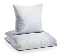 sleepwise Juego de ropa de cama de verano 135 x 200 cm, 2 piezas, respetuoso con el medio ambiente, suave, transpirable, no necesita planchado y no se arruga. Juego de funda nórdica