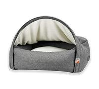 Sleepy Fox® - La Cama patentada y Original Snuggle Cave para Perros y Gatos - Cueva de Lujo para Mascotas - para Perros Pequeños, Medianos y Grandes
