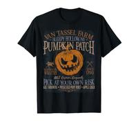 Sleepy Hollow NY Pumpkin Patch Divertido Otoño Halloween Camiseta gráfica económica