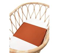 SLEEPY SILK - Funda para moisés de seda para bebé, funda de moisés de seda para la pérdida del cabello del bebé, ropa de cama de seda para moisés de bebé en seda de morera de 25 momme, funda de moisés