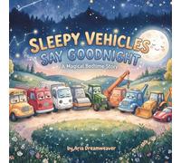 Sleepy Vehicles Say Goodnight: A 5-Minute Bedtime Story for Toddlers Ages 1-3