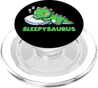 Sleepysaurus Dino Pijama Camisón Dinosaurio Dormir PopSockets PopGrip para MagSafe