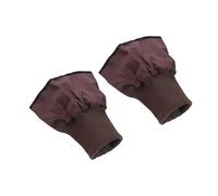 Sleeve Cuffs Extender - 1 Pair Rib Knit Sleeve Extenders for Jackets | Elastic Ribbing Material with Stretch Fit, Easy Slip-On Protection for Down Jackets Sweaters Shirts Windbreakers Coats Uniform