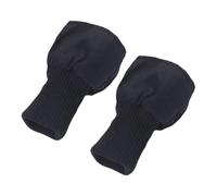 Sleeve Cuffs Extender - 1 Pair Rib Knit Sleeve Extenders for Jackets | Elastic Ribbing Material with Stretch Fit, Easy Slip-On Protection for Down Jackets Sweaters Shirts Windbreakers Coats Uniform